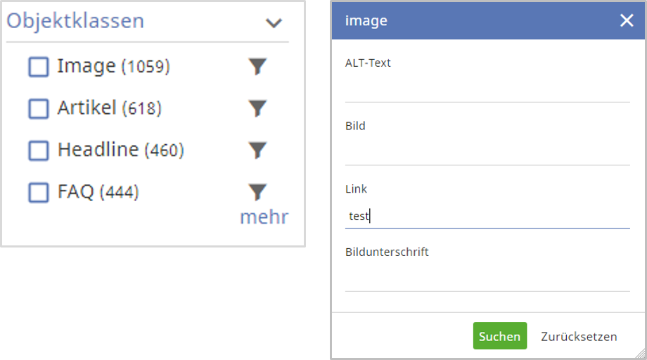 Advanced Search improved Advanced Search improved