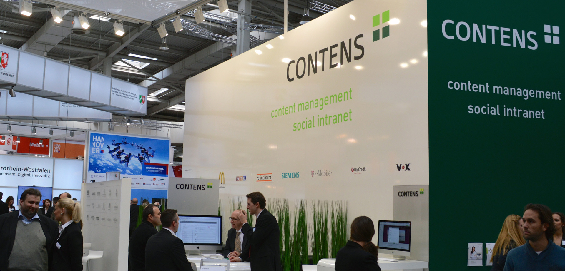 CONTENS auf der CeBIT 2013 CONTENS auf der CeBIT 2013