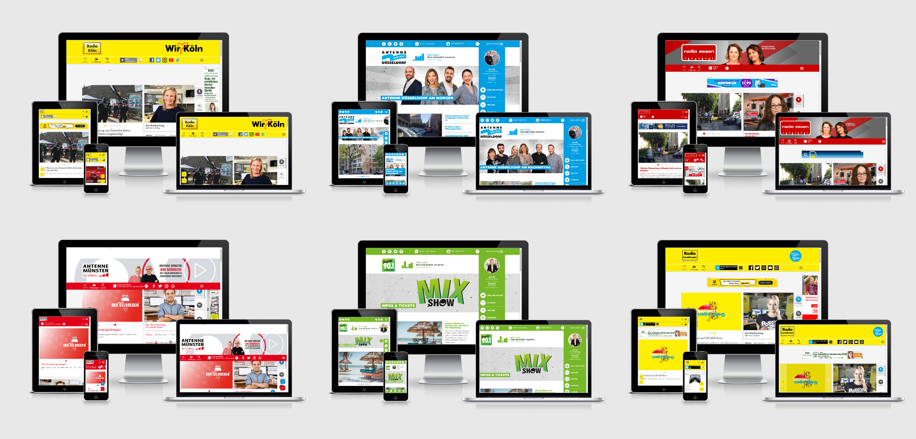 Radio NRW responsive Websites Radio NRW responsive Websites