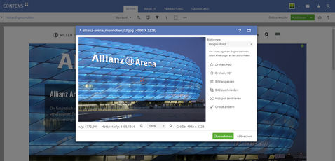 CONTENS Web Content Management System HotSpot CONTENS Web Content Management System HotSpot