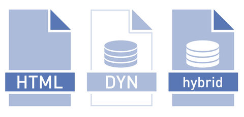 Static and dynamic page generation in CONTENS Static and dynamic page generation in CONTENS
