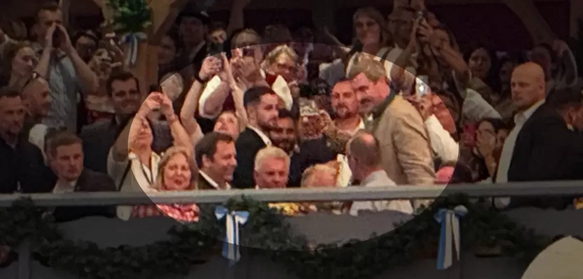 Wiesn 2025 - Politiker, Söder, Merz